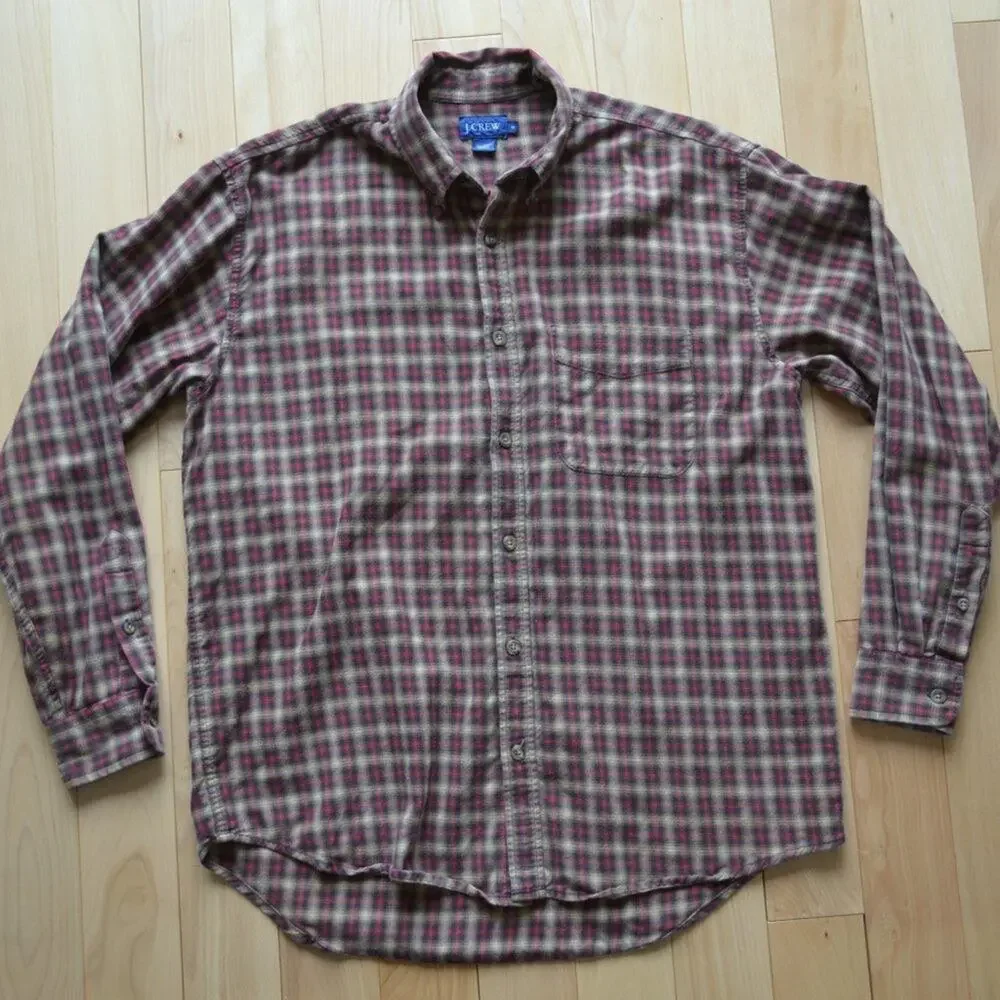 J Crew Plaid Button Down Shirts Bundle